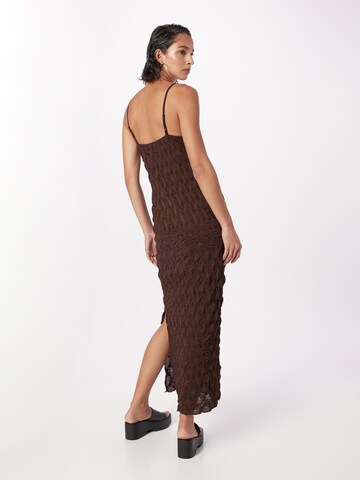 TOPSHOP Summer Dress in Brown