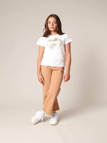 T-Shirt 'LOVERS' Deeluxe en blanc