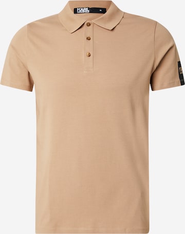 Maglietta di Karl Lagerfeld in beige: frontale