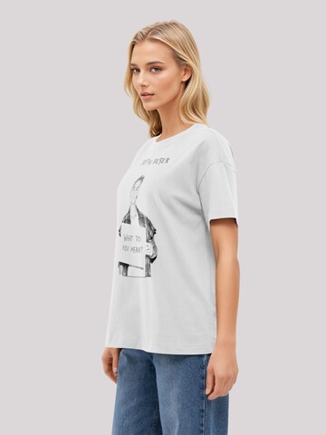T-shirt ' Justin Bieber Iconic' F4NT4STIC en blanc