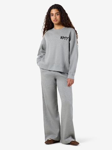 Noisy may - Sudadera 'NMBelieve' en gris