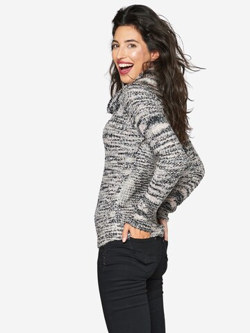 Pull-over KOROSHI en mélange de couleurs