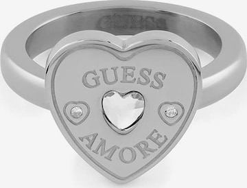 GUESS Ring 'Amore' in Silber: Vorderseite