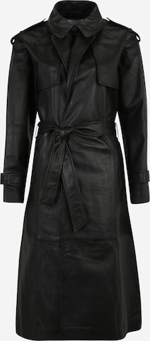 2NDDAY Between-Seasons Coat 'Caraway' in Black: front