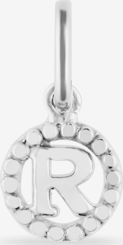 FAVS Pendant in Silver: front