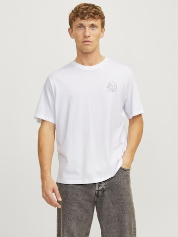 JACK & JONES Shirt in Wit: voorkant