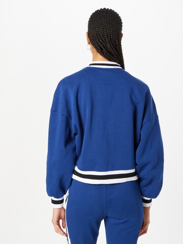 Urban Classics Zip-Up Hoodie in Blue