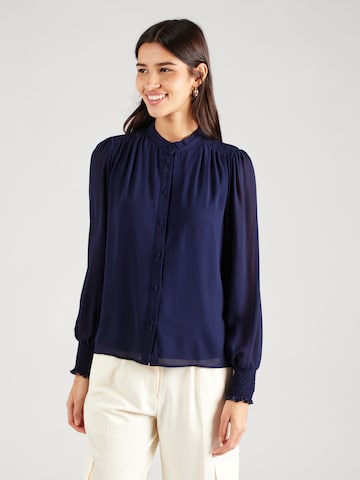 VILA Blouse 'VIUNA' in Blauw: voorkant