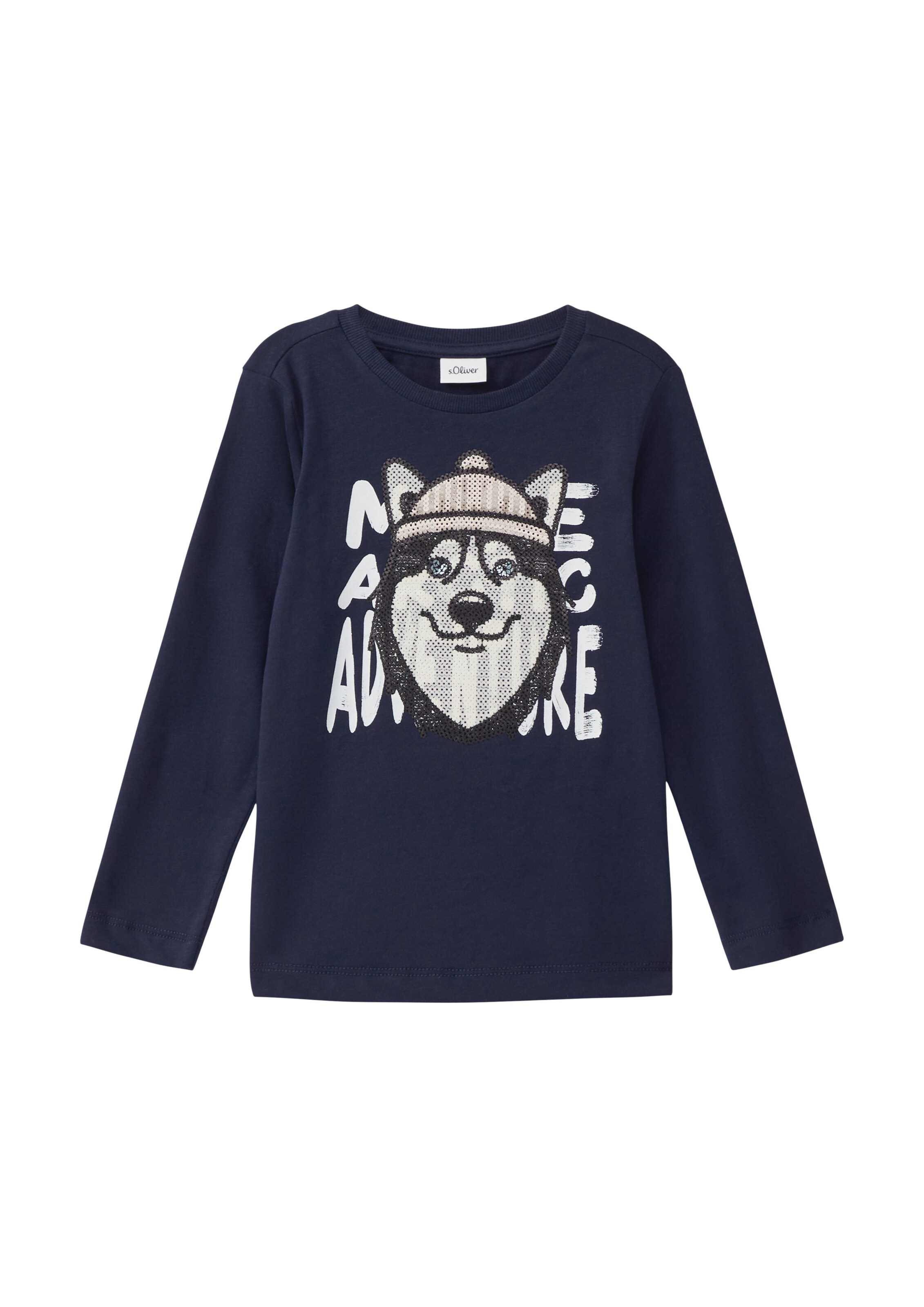 s.Oliver Shirt in Blau: Vorderseite