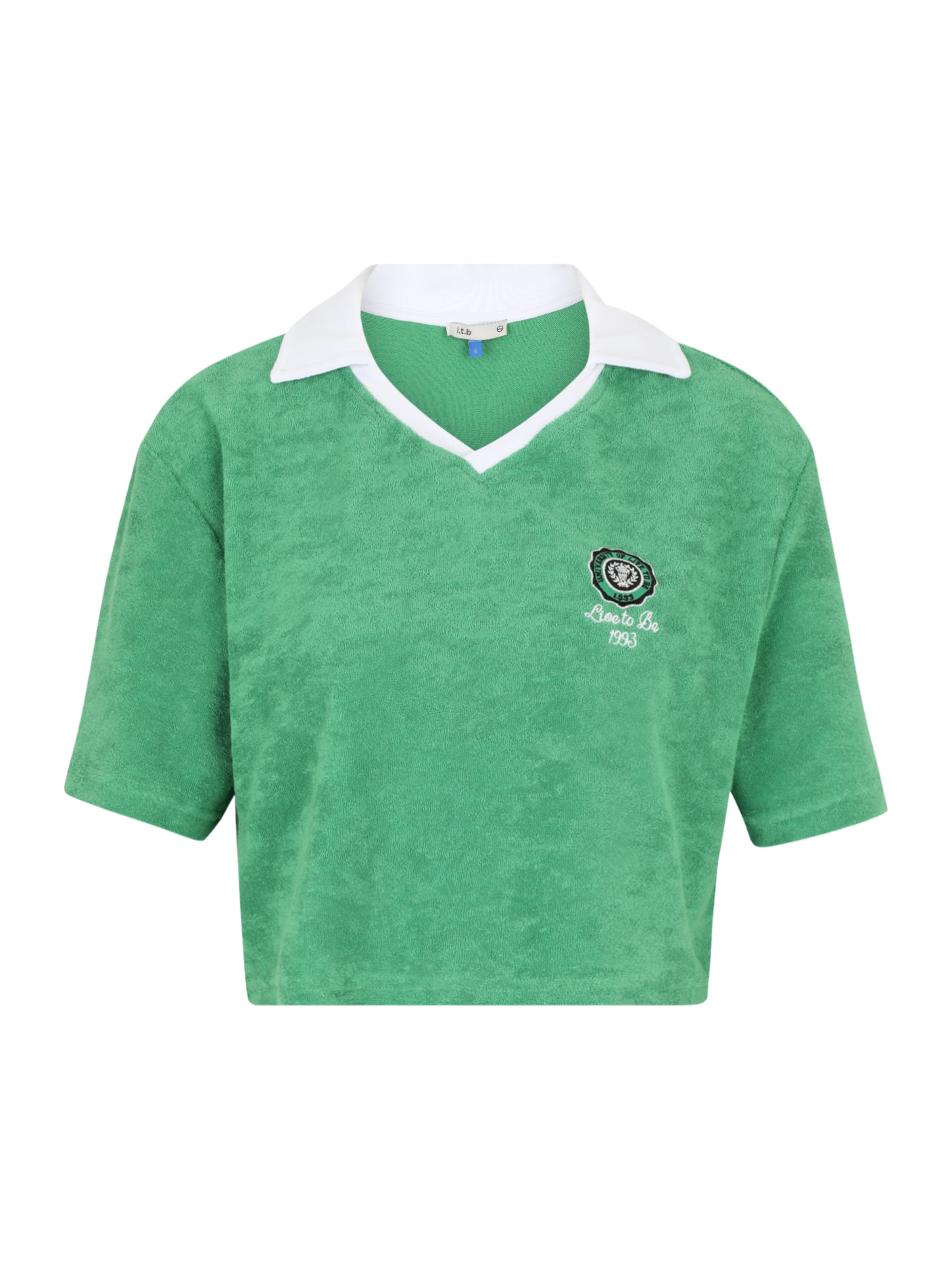 LTB Shirts &#x27;FANOWOF&#x27; i grøn: forside