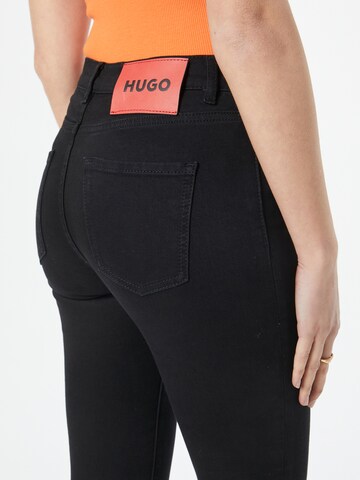 HUGO Skinny Farmer - fekete