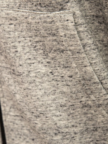 CONVERSE Sweatvest 'Converse Mixed Media Full-Zip Hoodie' in Grijs