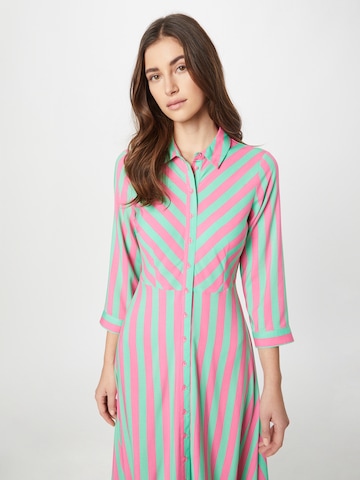 Y.A.S Shirt Dress 'SAVANNA' in Green