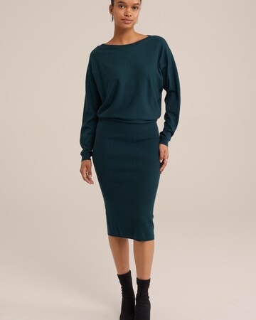 Abito in maglia di WE Fashion in verde