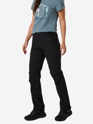 SWEDEMOUNT Regular Outdoor Pants 'Stryn' in Black
