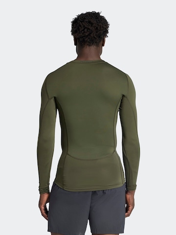 ADIDAS PERFORMANCE - Camisa funcionais em verde