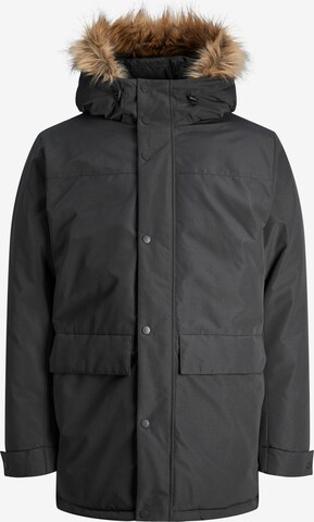 JACK & JONES Winterparka 'CHAMP' in Grijs: voorkant