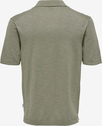 Only & Sons - Camiseta 'Ace' en verde