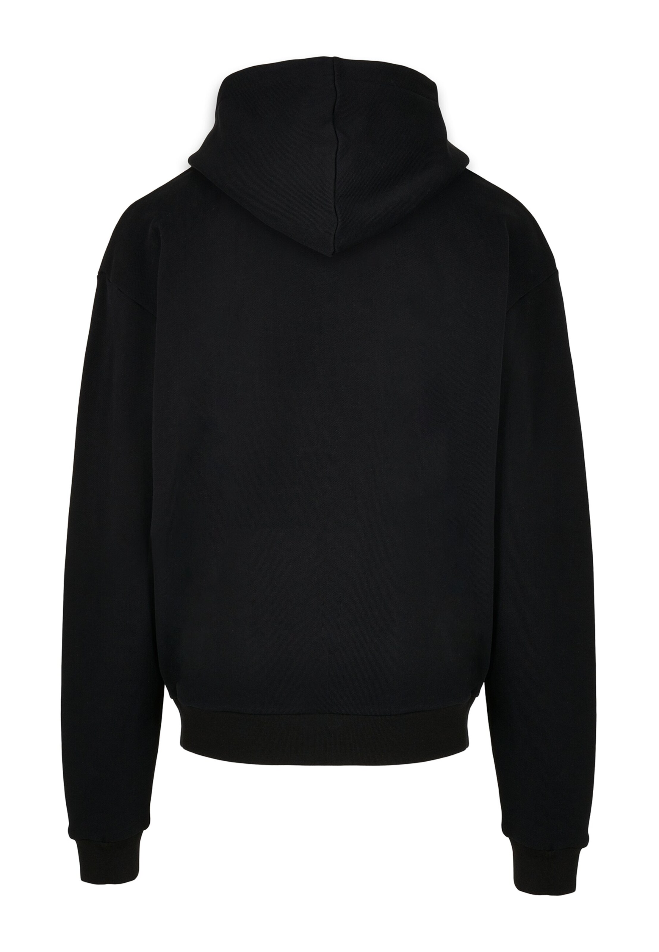 Merchcode Sweatshirt 'Abstract Lines' in Schwarz