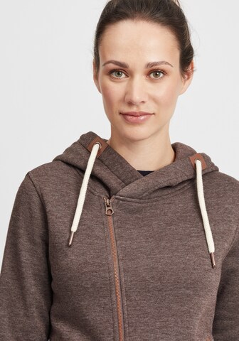 Oxmo Sweatshirt 'Vicky' in Brown