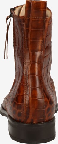 PETER KAISER Lace-Up Ankle Boots in Brown