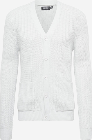 BURTON MENSWEAR LONDON Cardigan 'Fisherman' i grå: forside