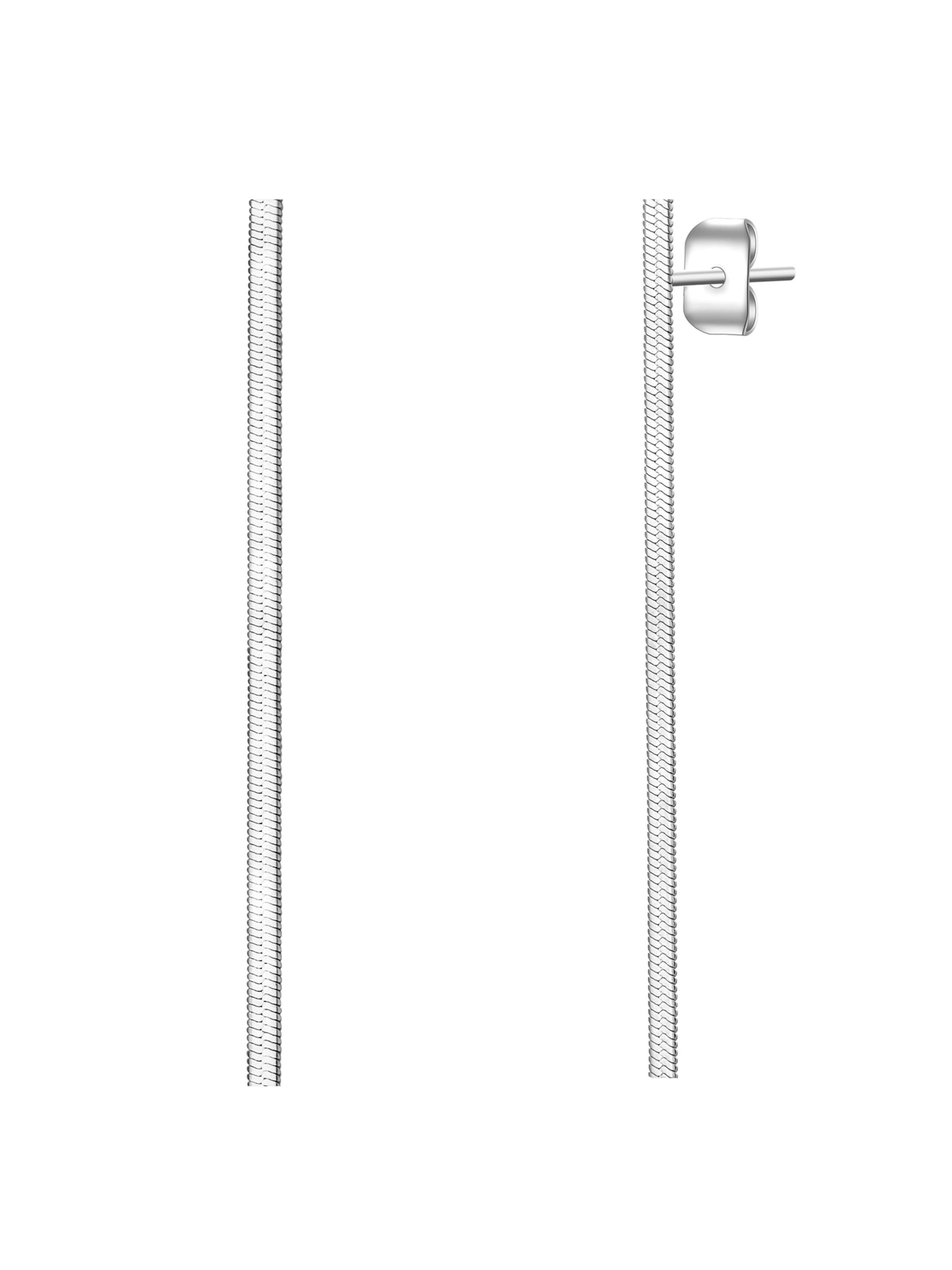 Eastside Ohrringe in Silber: Vorderseite