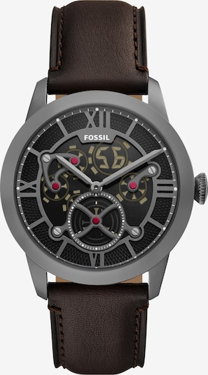 FOSSIL Analog watch 'TOWNSMAN' in One Size in Dark brown / Grey, Item view