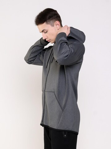Giacca sportiva 'Core Zipup Hoodie' di neverover in grigio
