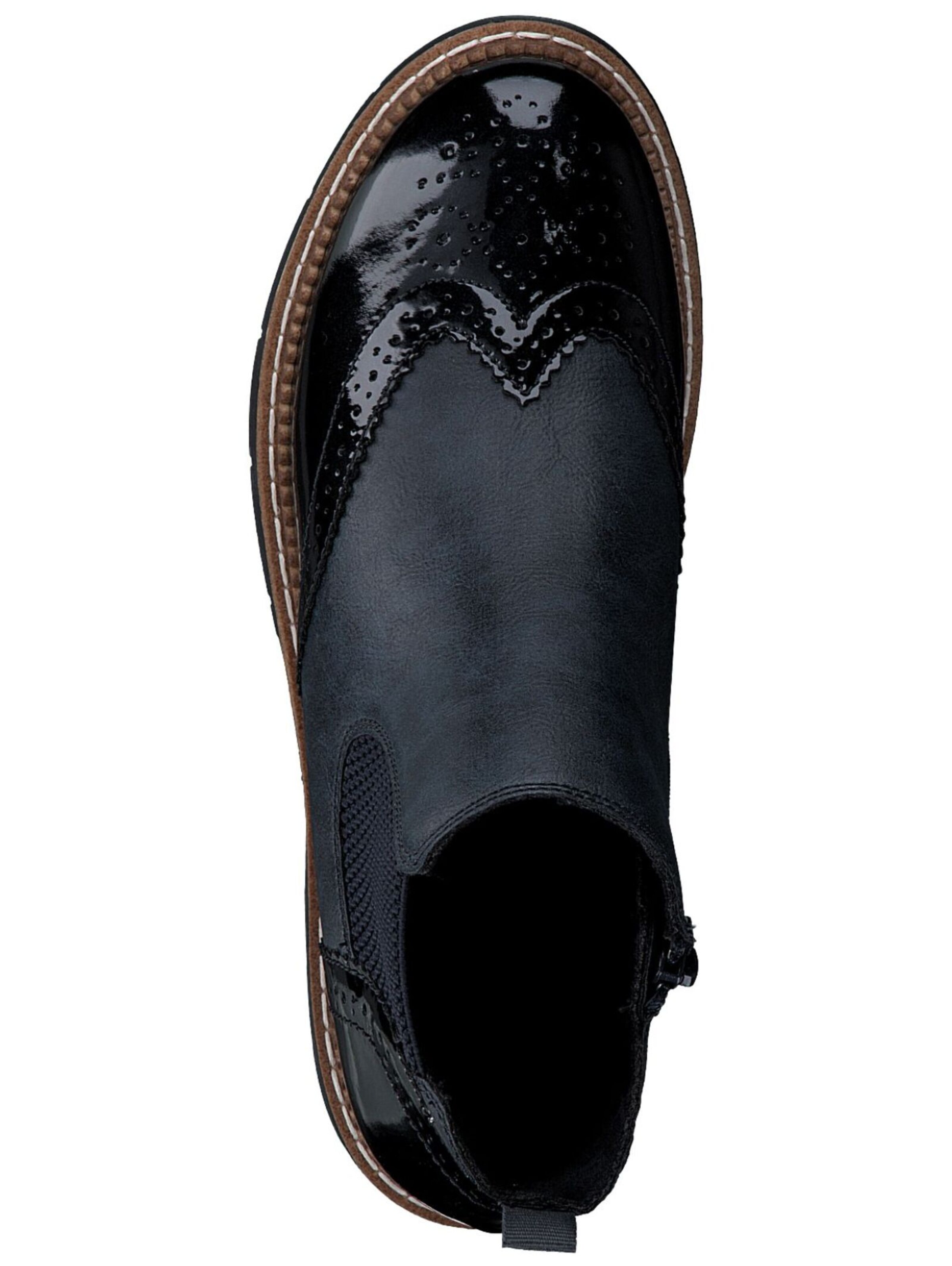 s.Oliver Chelsea Boots in Blau