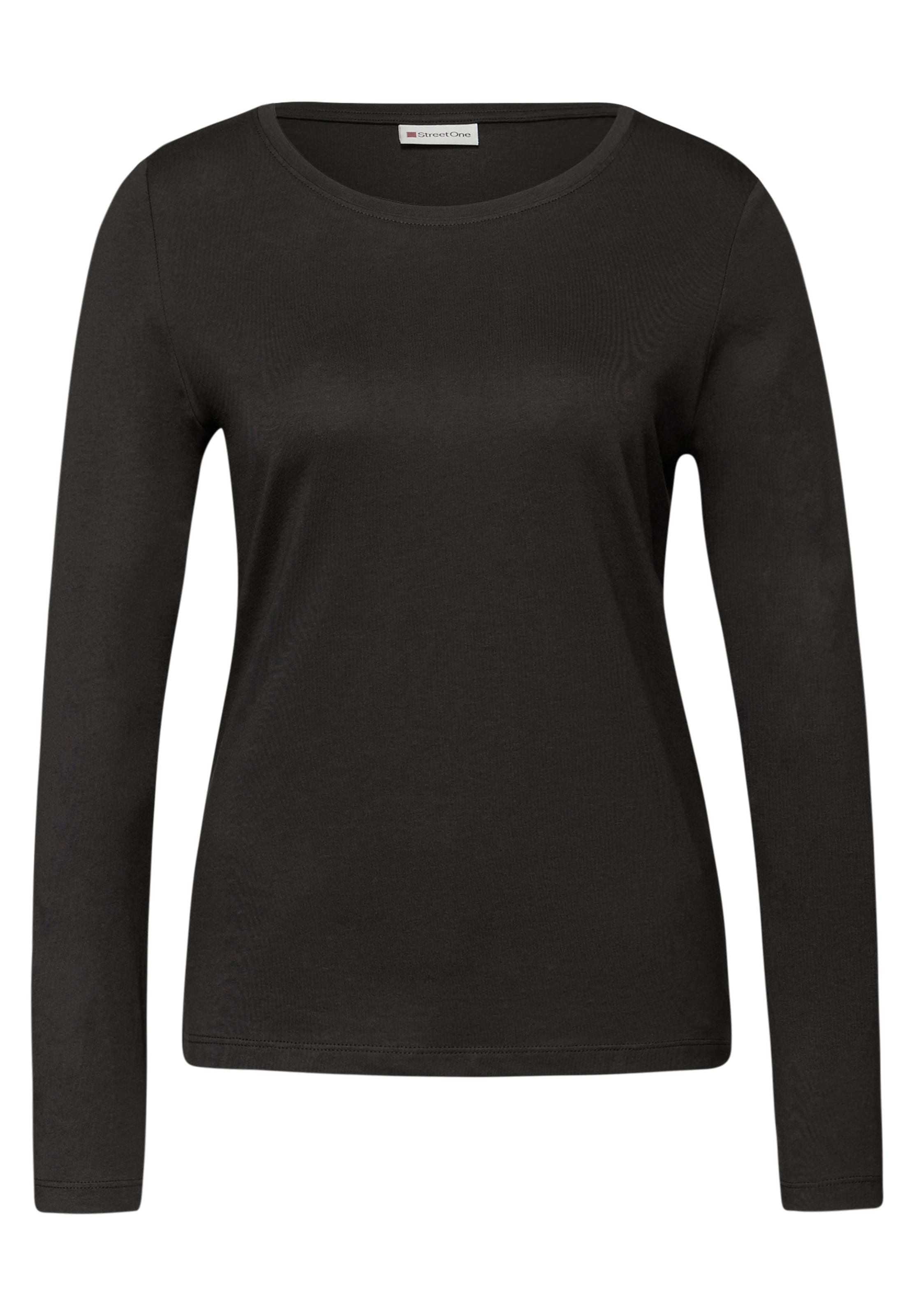 STREET ONE Shirt in Black: front