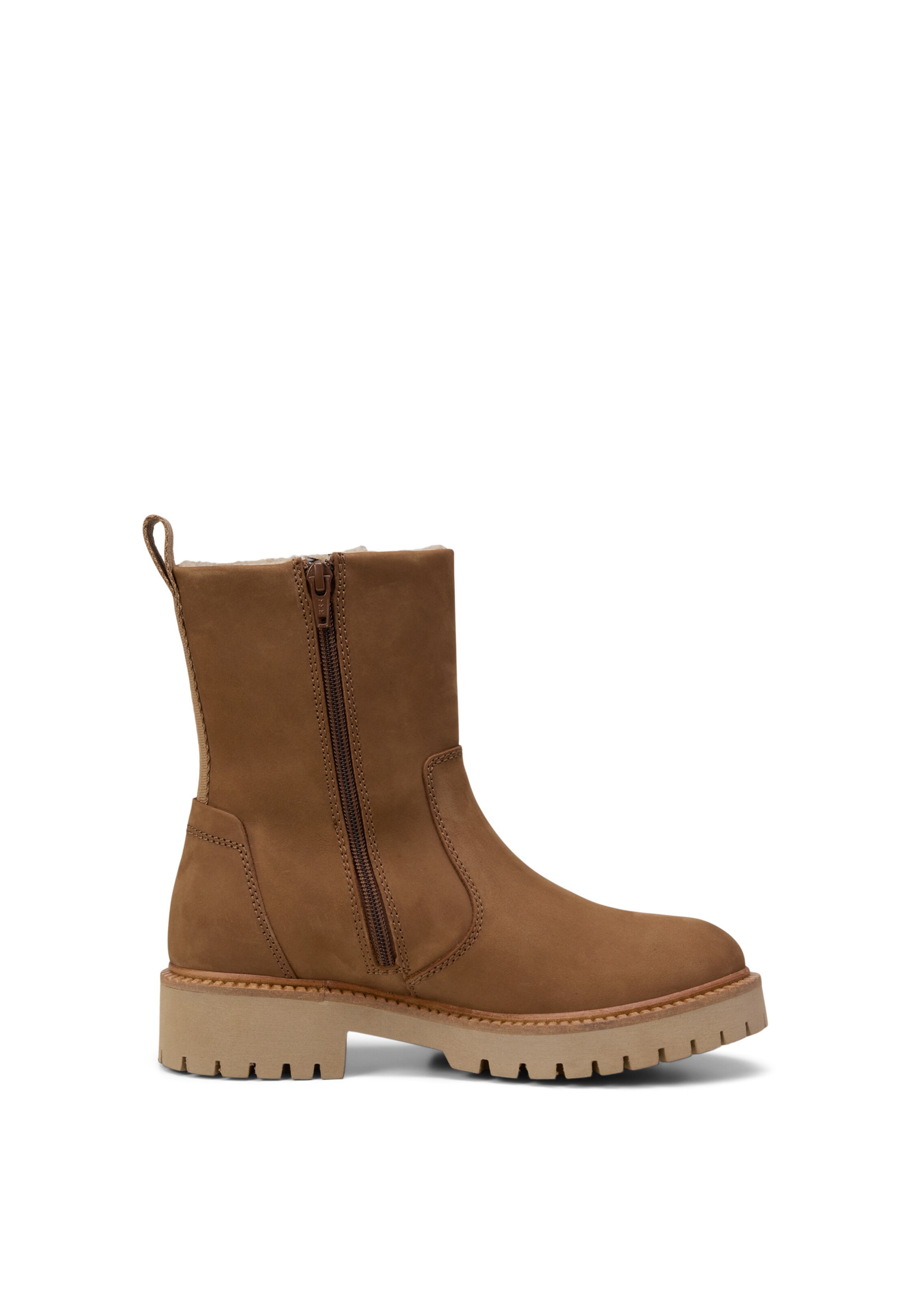 Marc O'Polo Enkellaarsjes 'Phia' in Bruin