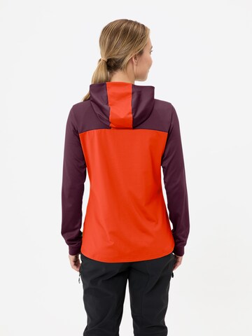 VAUDE Pullover ' Qimsa Hoody' in Rot