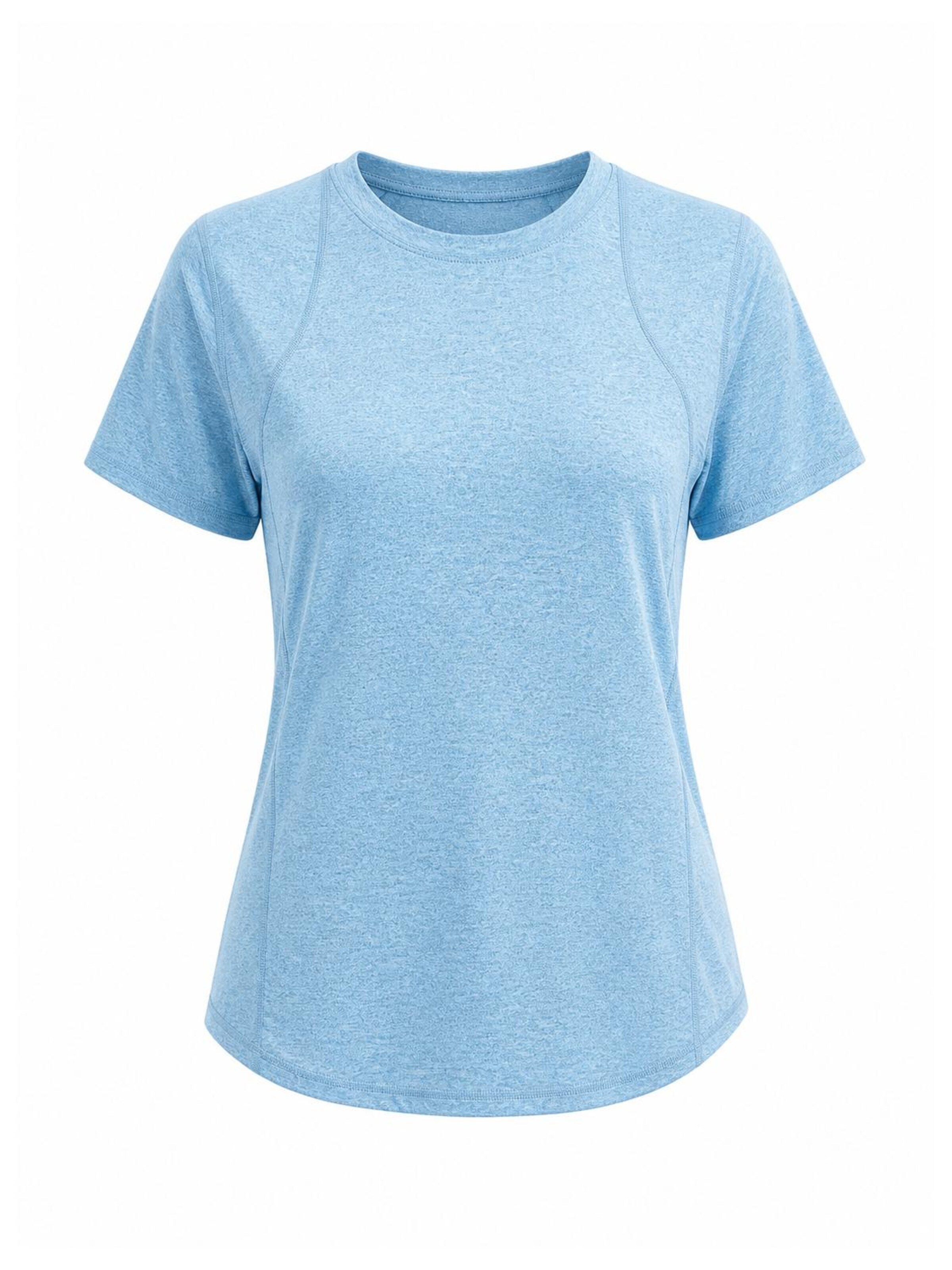 AOTTORI Performance Shirt in Blue: front