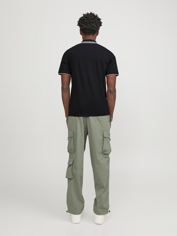 JACK & JONES Poloshirt 'JCOHass' in Schwarz