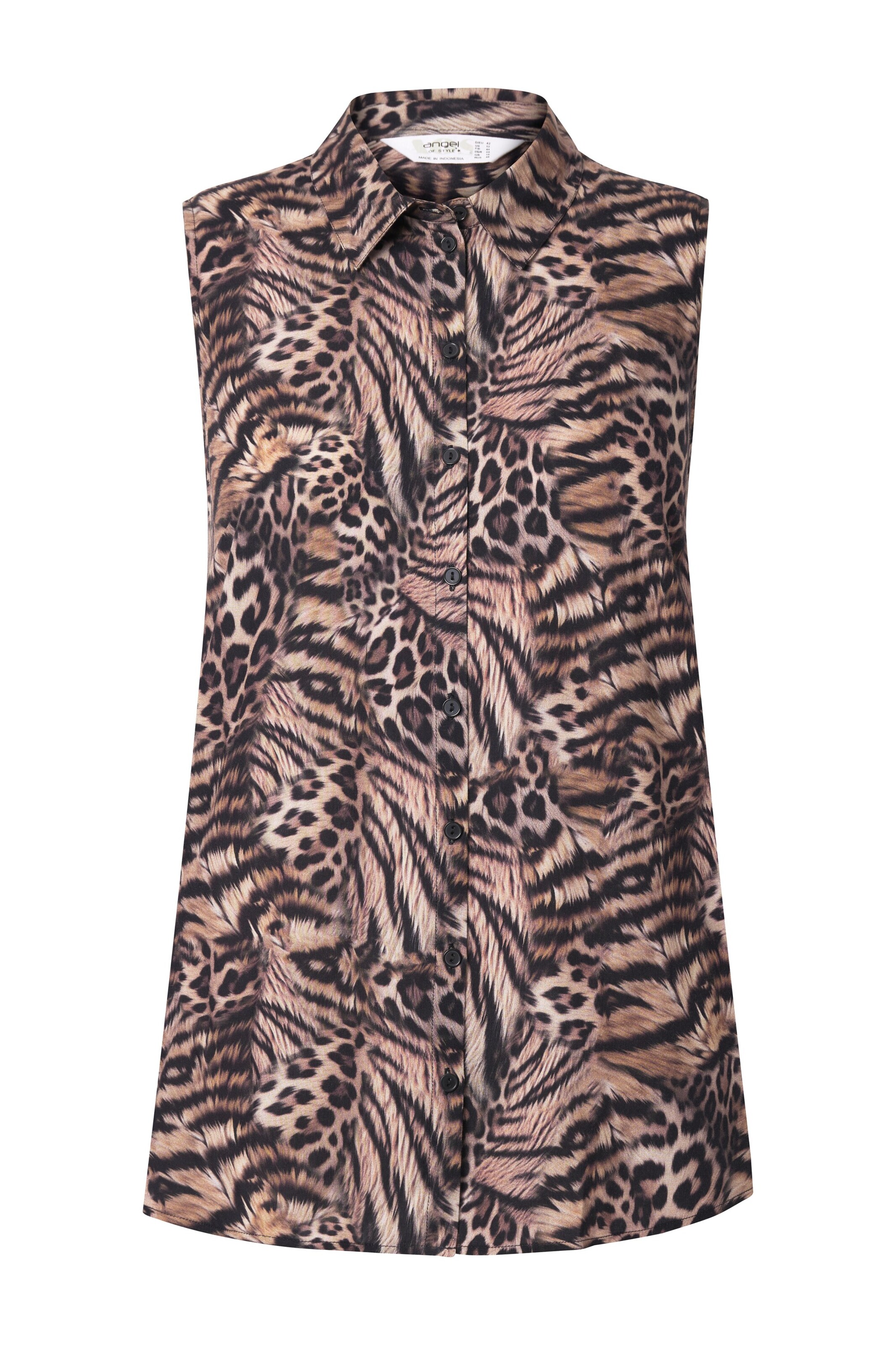 Angel of Style Blouse in Grijs: voorkant