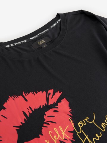 Rockett St George Majica | črna barva