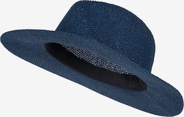 styleBREAKER Hut 'Panama Strohhut' in Blau