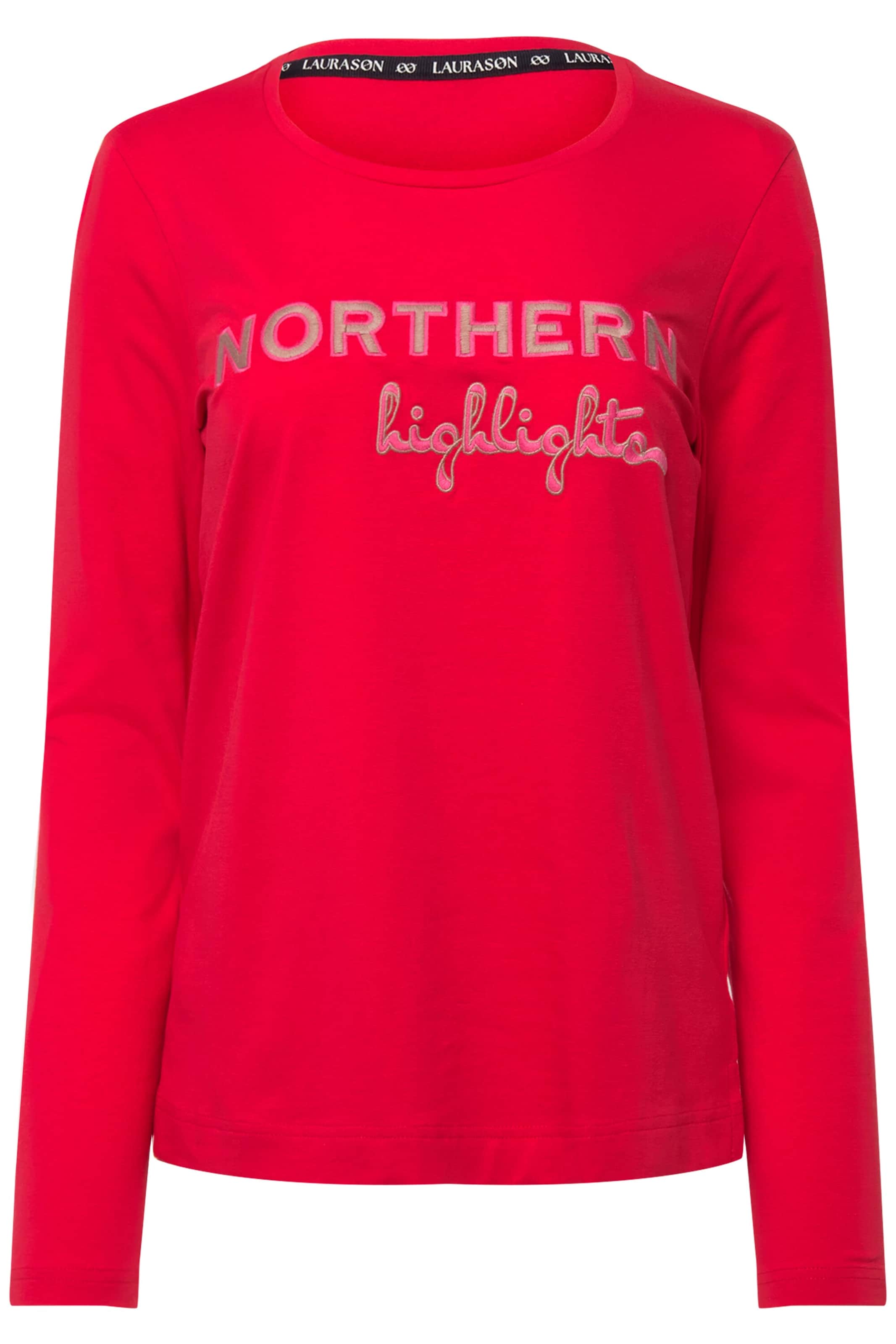 LAURASØN Shirt in Rot: Vorderseite