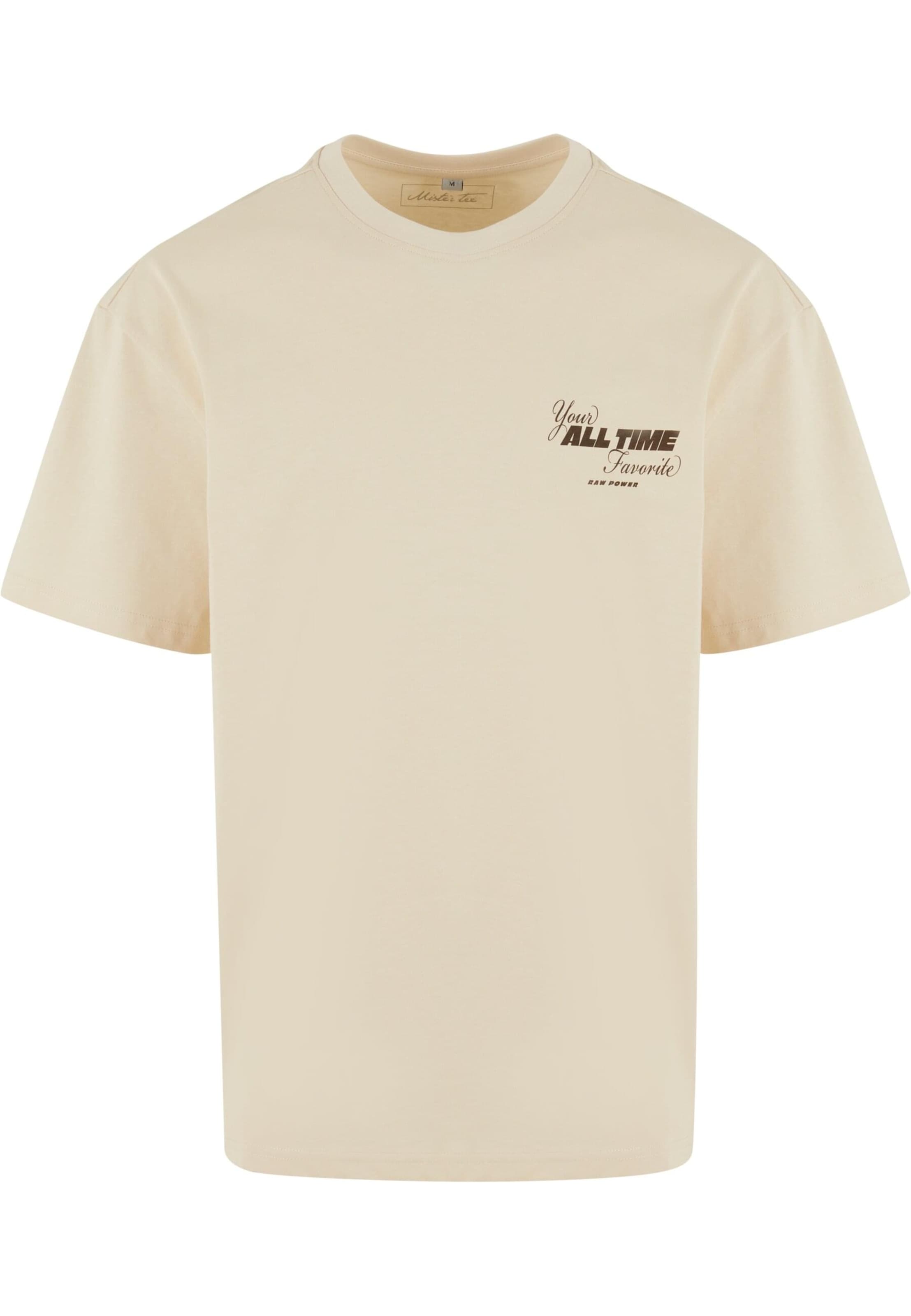 Mister Tee Póló 'All Time Favorite' - bézs: elől