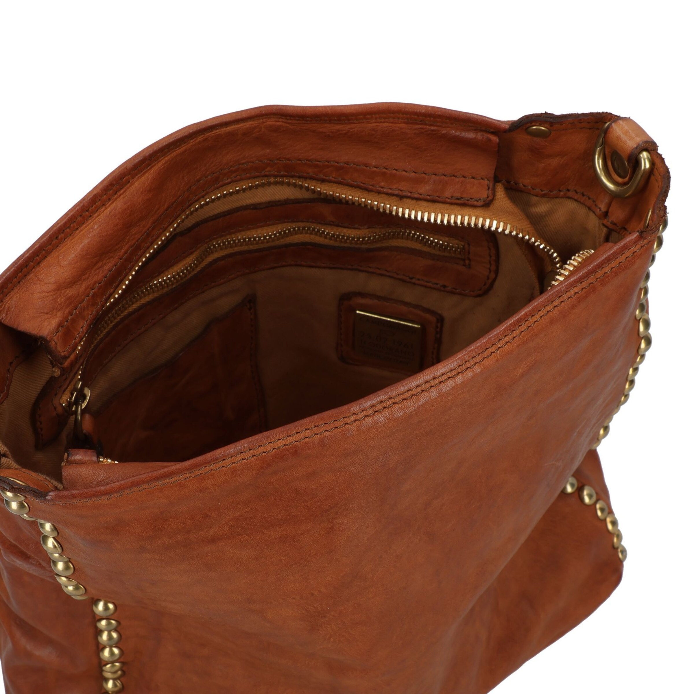 Sac bandoulière 'Lisa' Campomaggi en marron