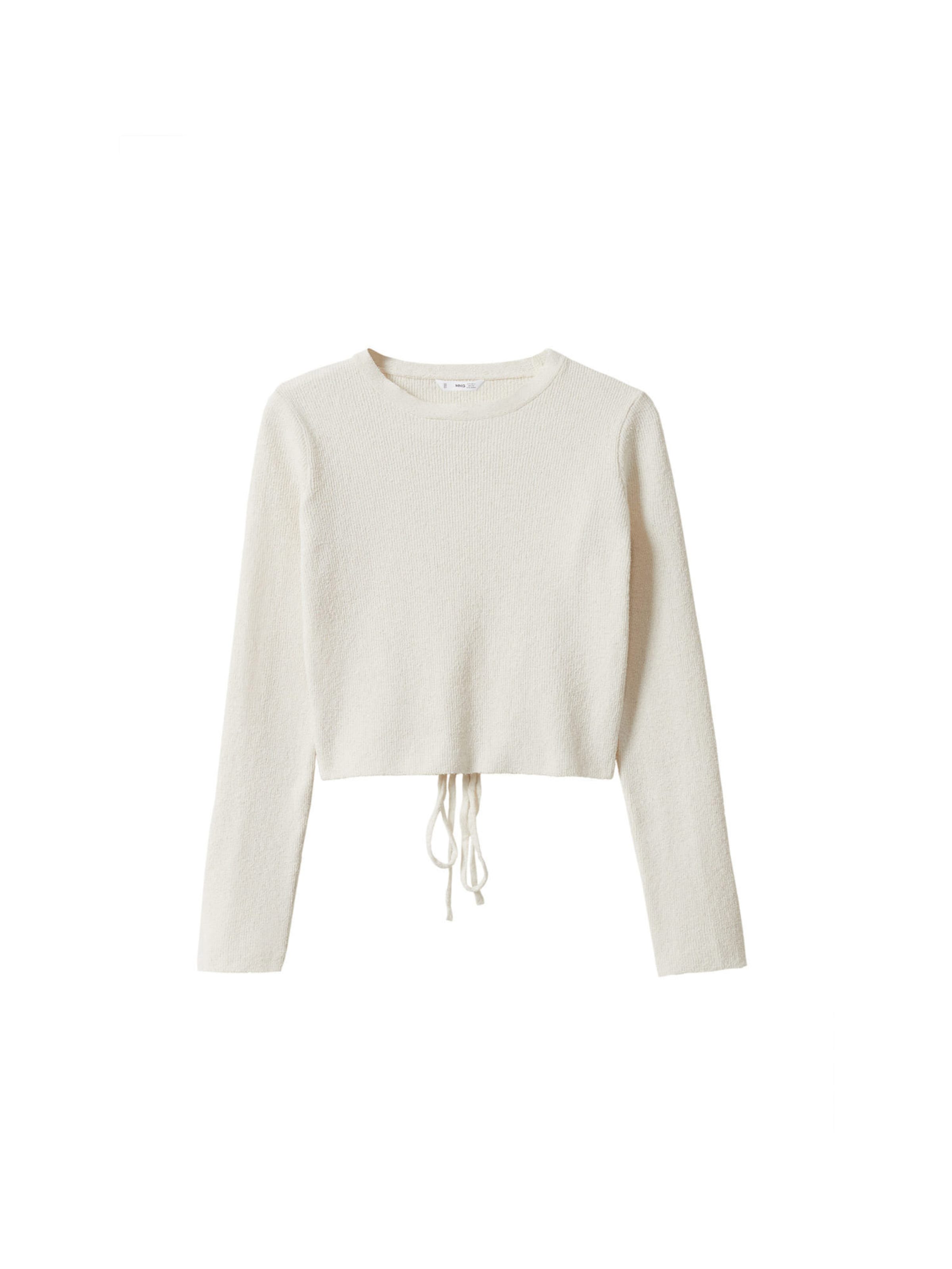 MANGO Sweater 'LATTE' in Beige: front