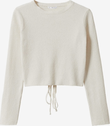 Pullover 'LATTE' di MANGO in beige: frontale