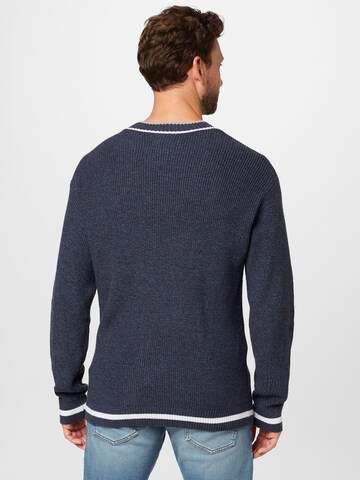 HOLLISTER Sweater 'VARSITY' in Blue