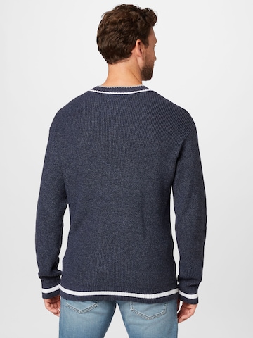 Pull-over 'VARSITY' HOLLISTER en bleu