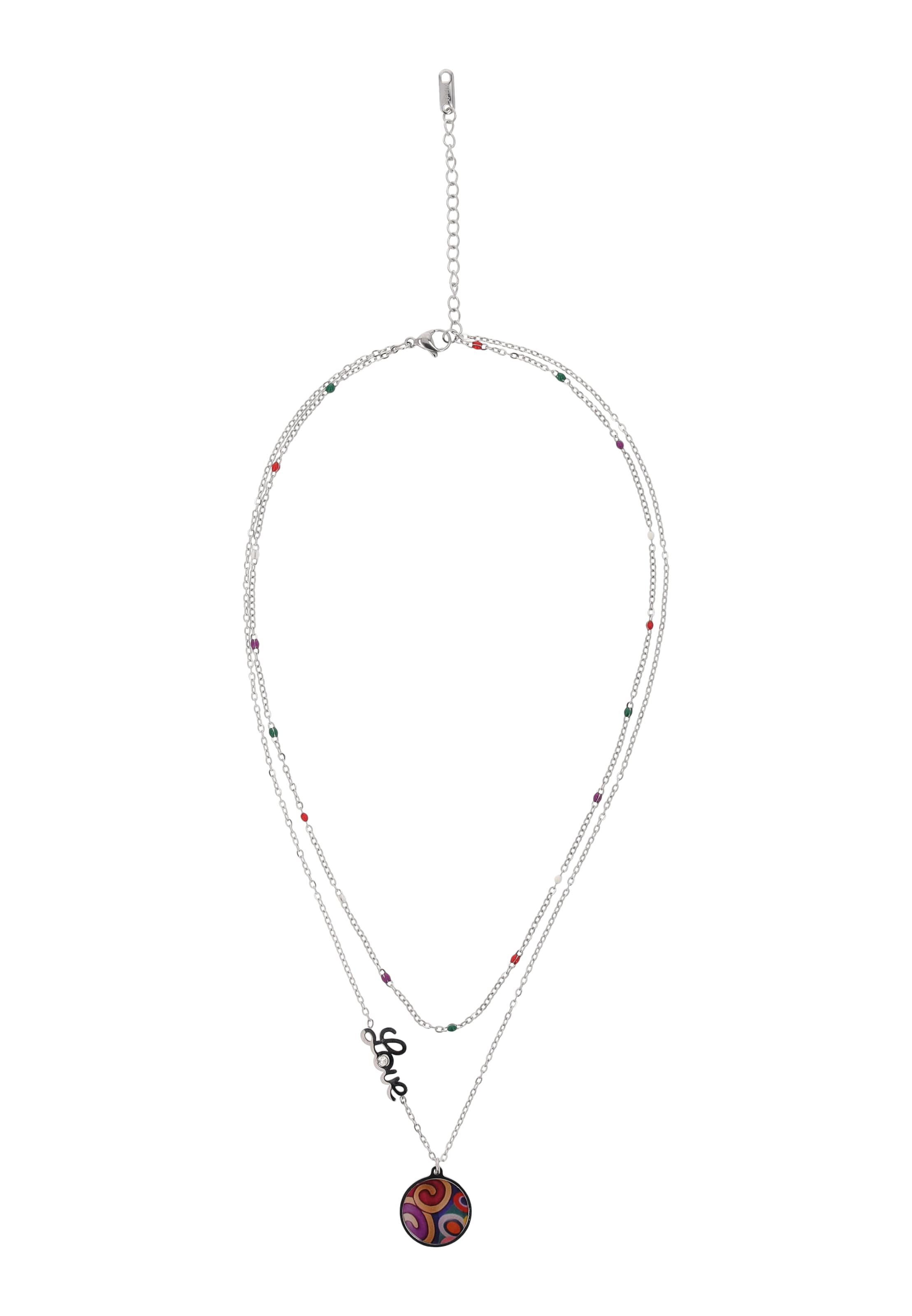 GRASSLAND Ketting in Zilver: voorkant