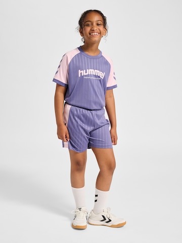 Hummel Regular Sportbroek in Lila