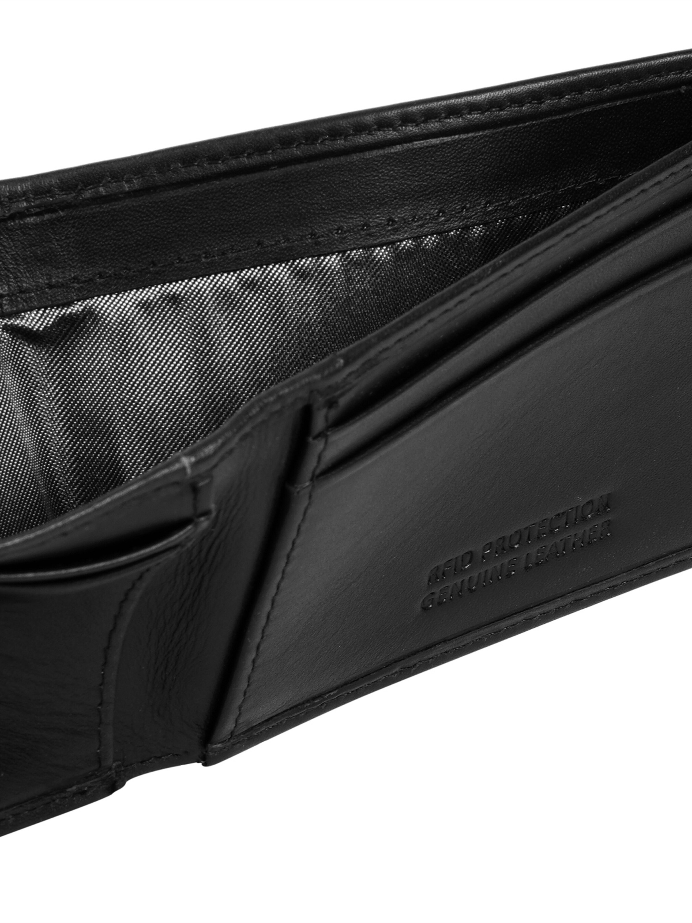 bugatti Wallet 'SUPER SLIM RFID' in Black