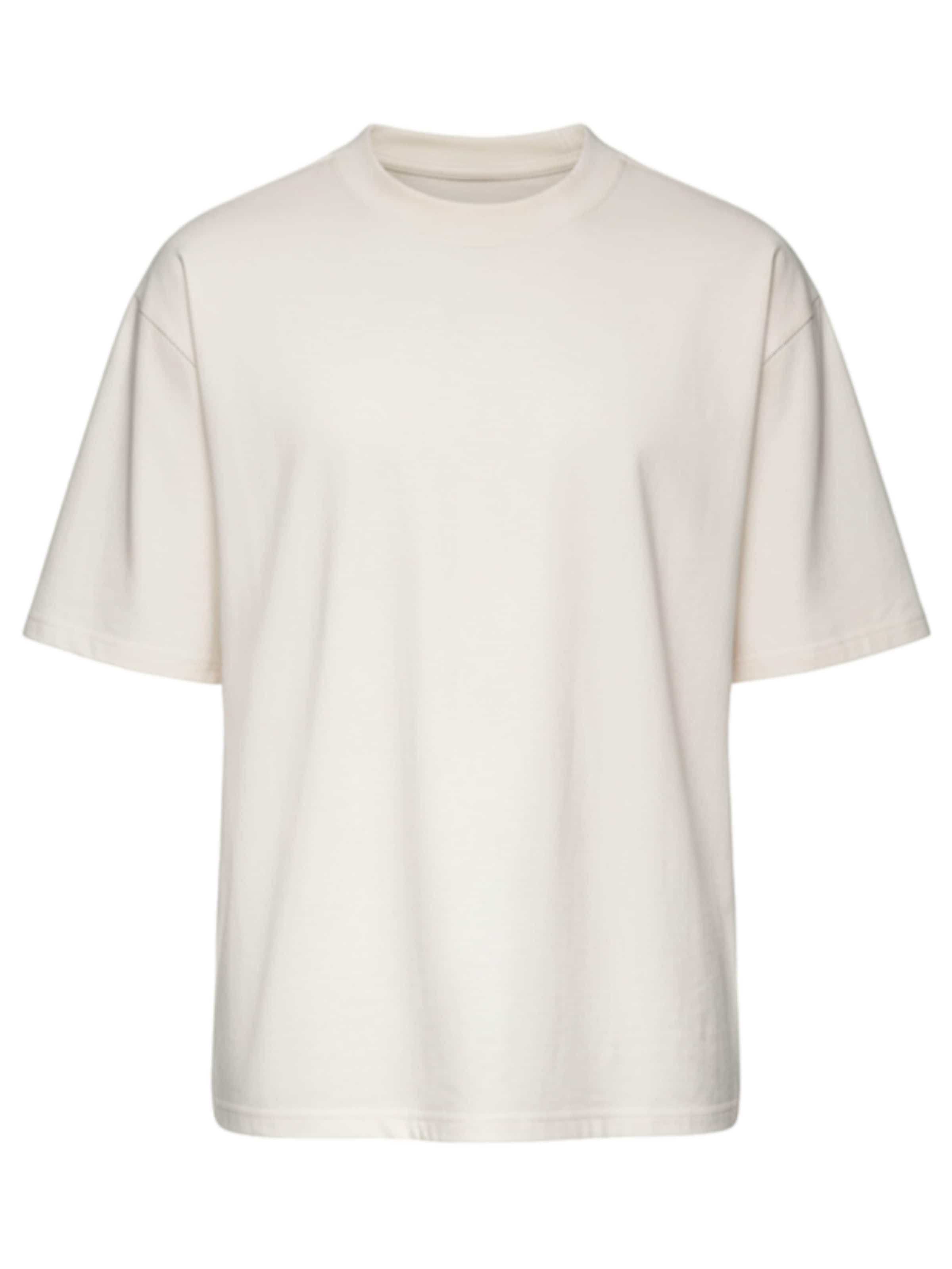 Ombre Shirt in Wit: voorkant