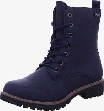 JANE KLAIN Boots in Blue: front